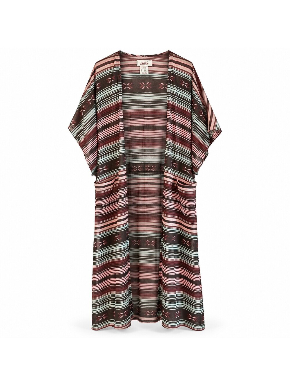 Ariat Picture Perfect Duster XS/S Southwest Serape Kimono Western Boho